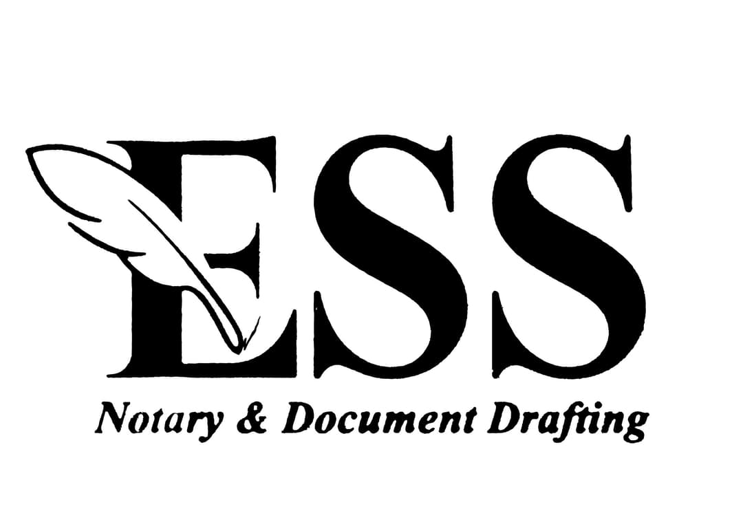 Notary services logo image Notary services logo image